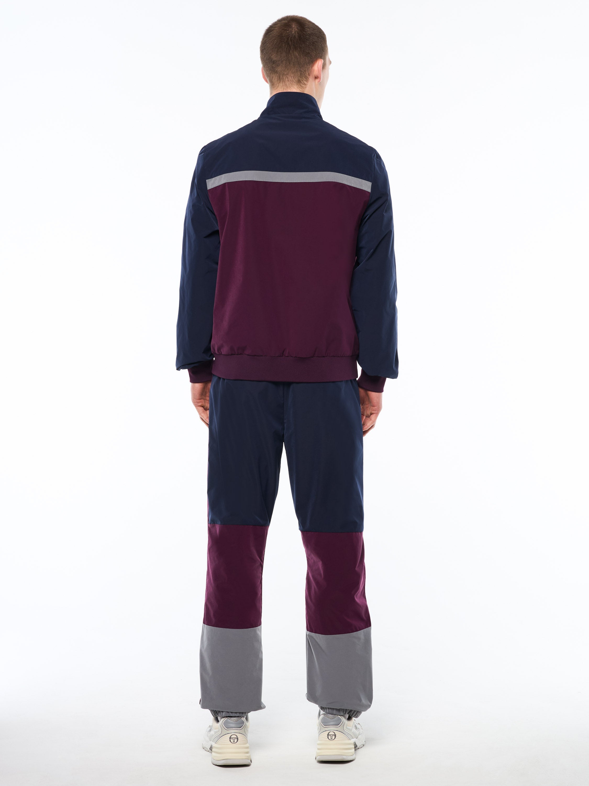 Portico Track Jacket- Maritime Blue