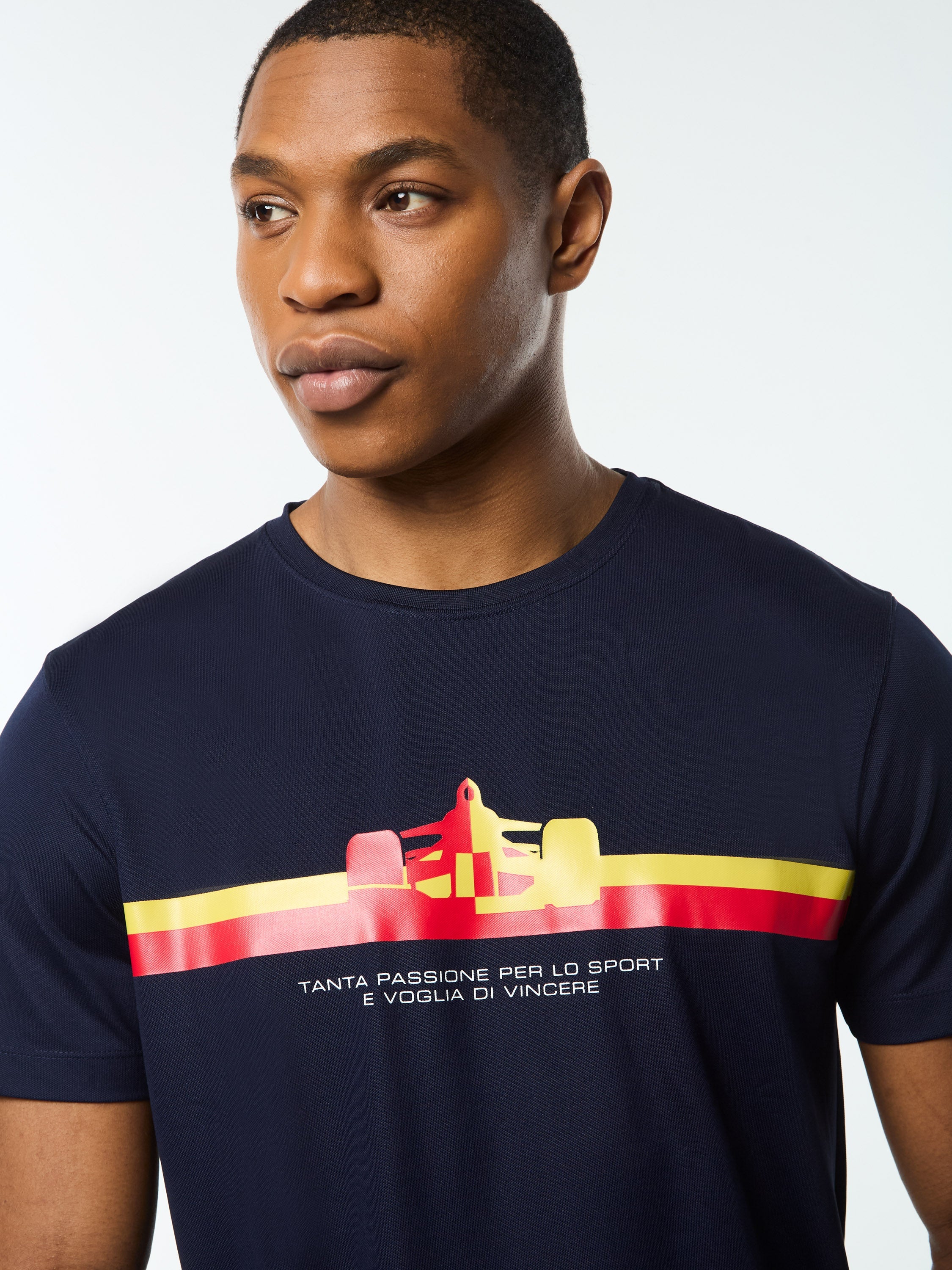 Macchina T-Shirt- Maritime Blue