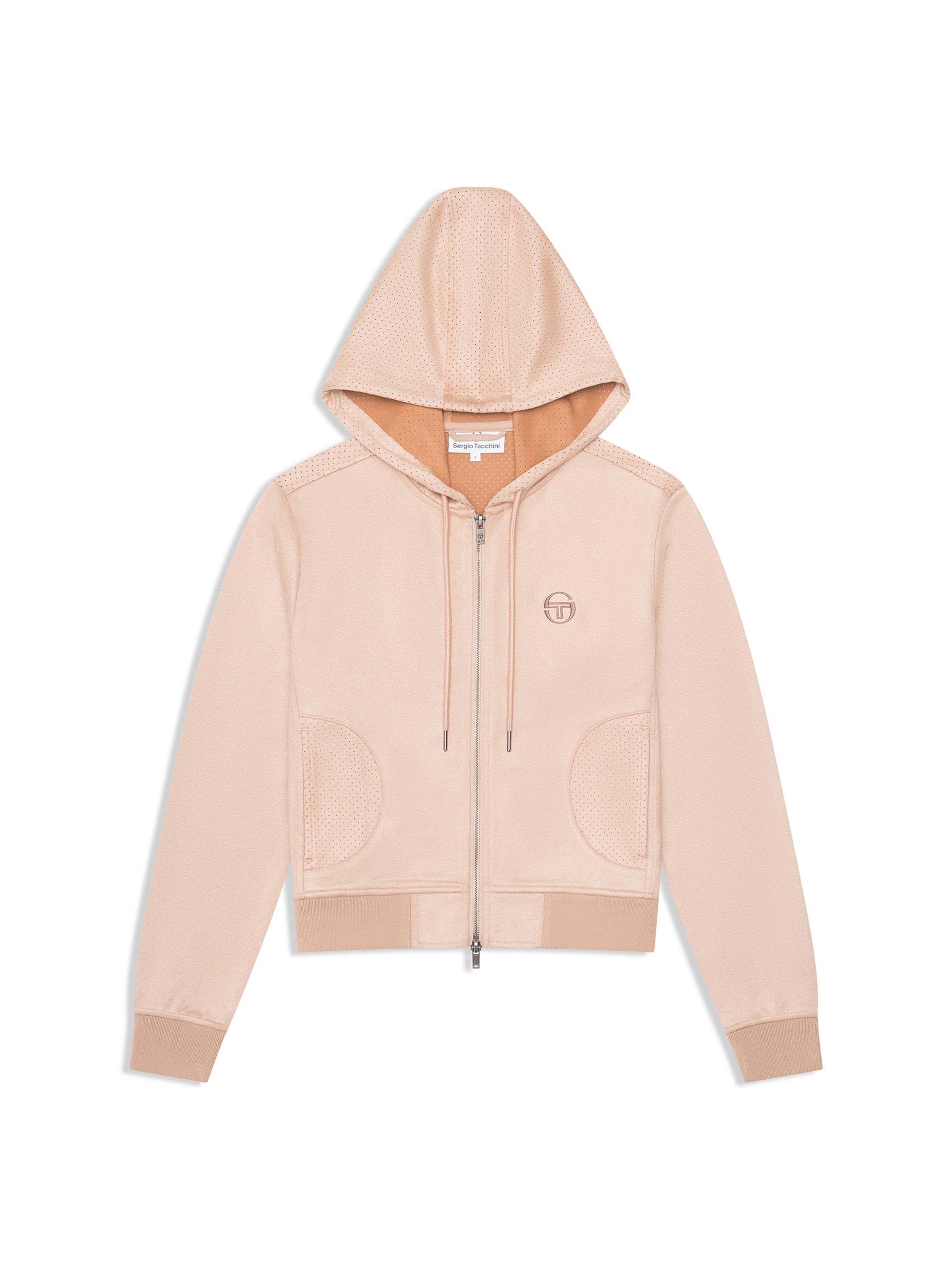 Women's Camoscio Hoodie- Humus