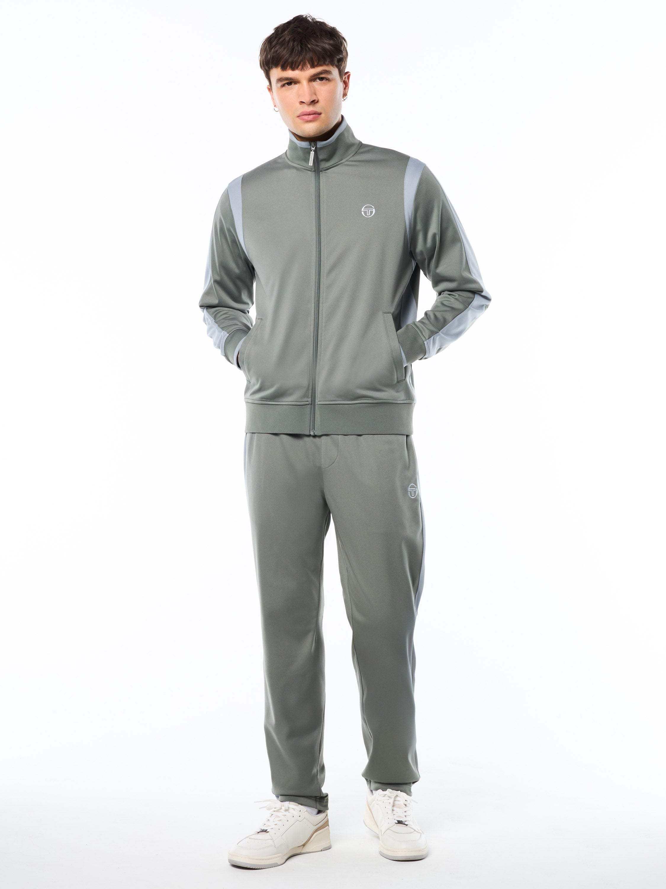 Massimo Track Jacket-Agave Green