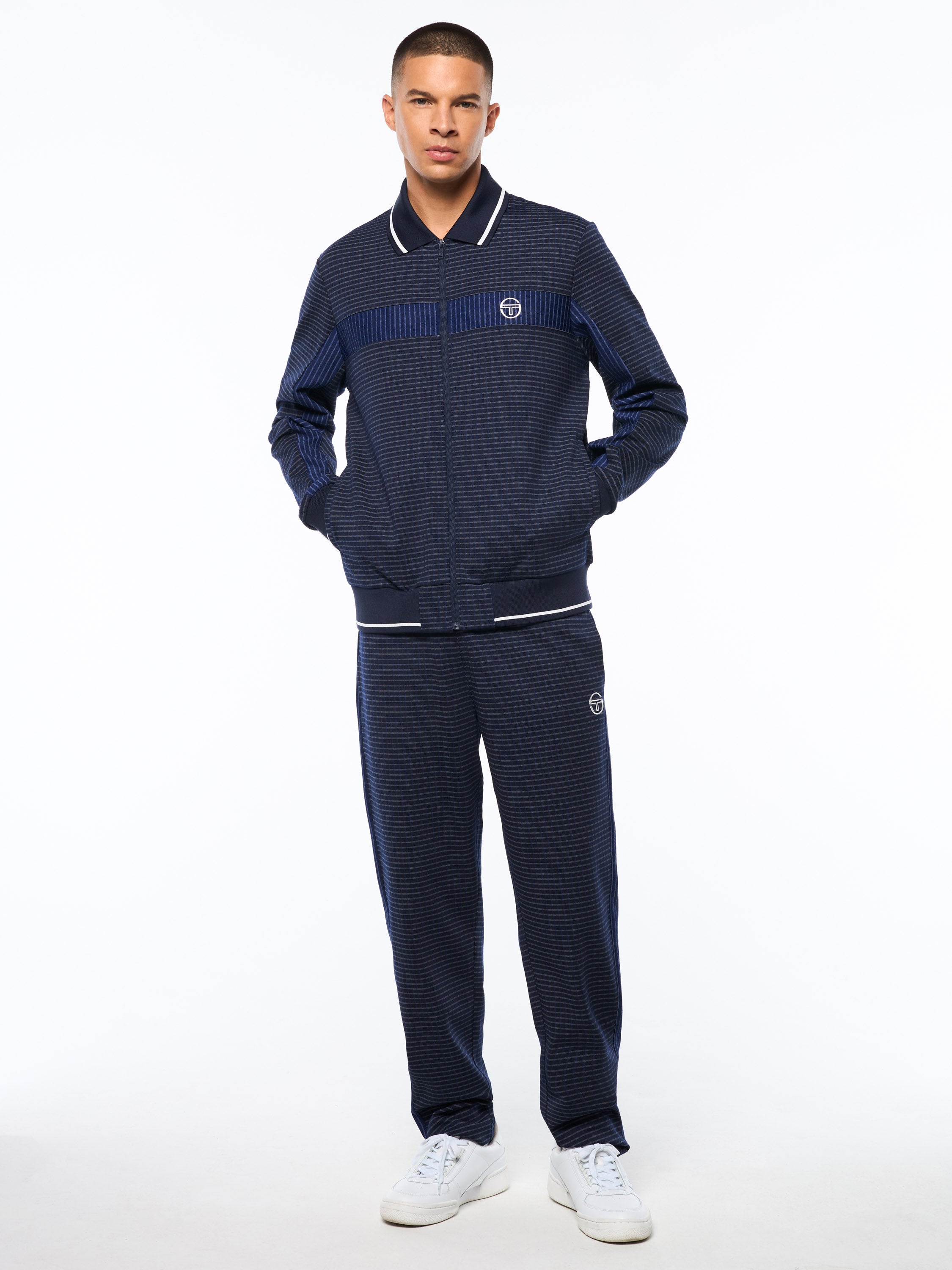 Rete Track Jacket-Maritime Blue