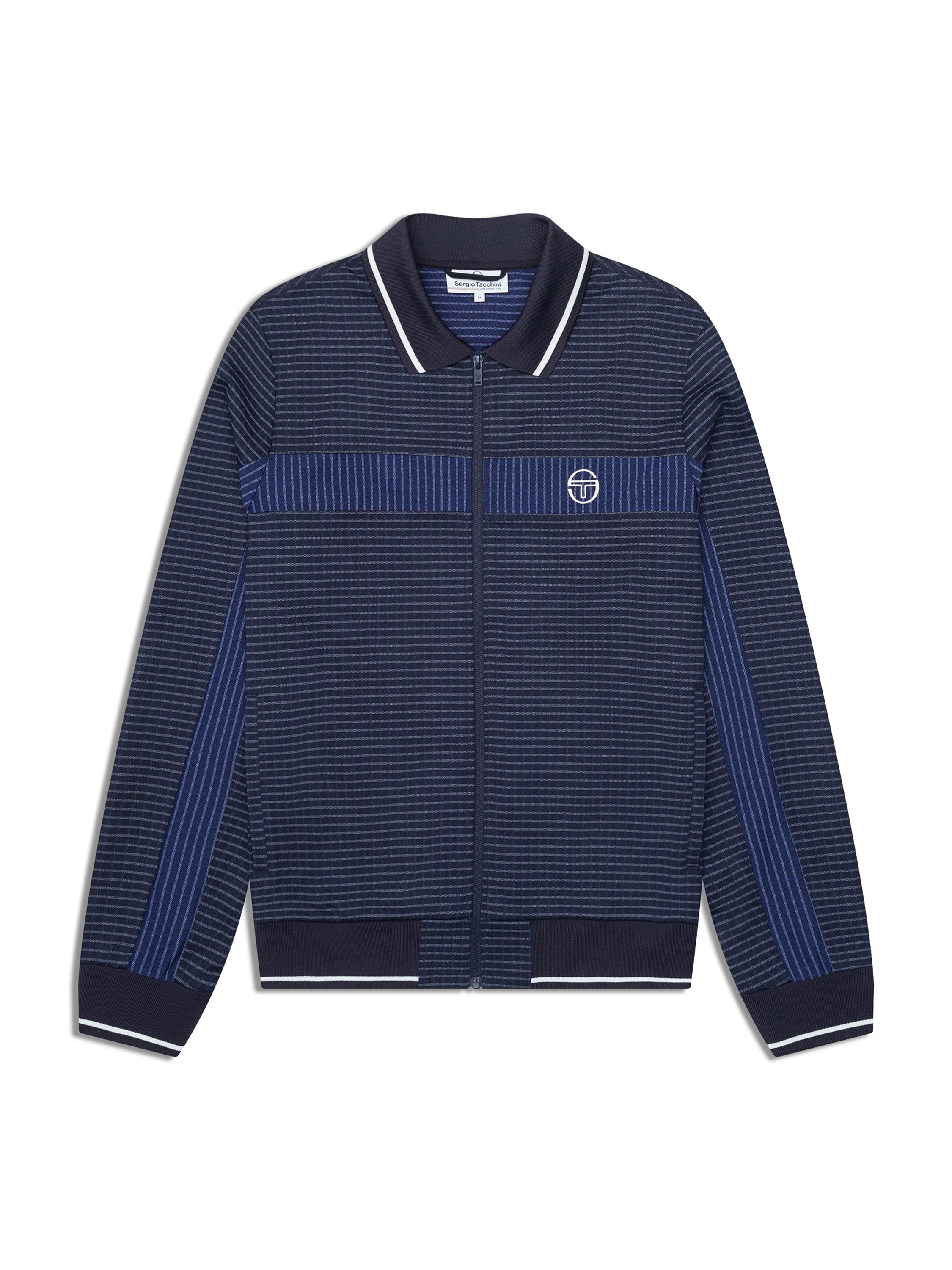 Rete Track Jacket-Maritime Blue