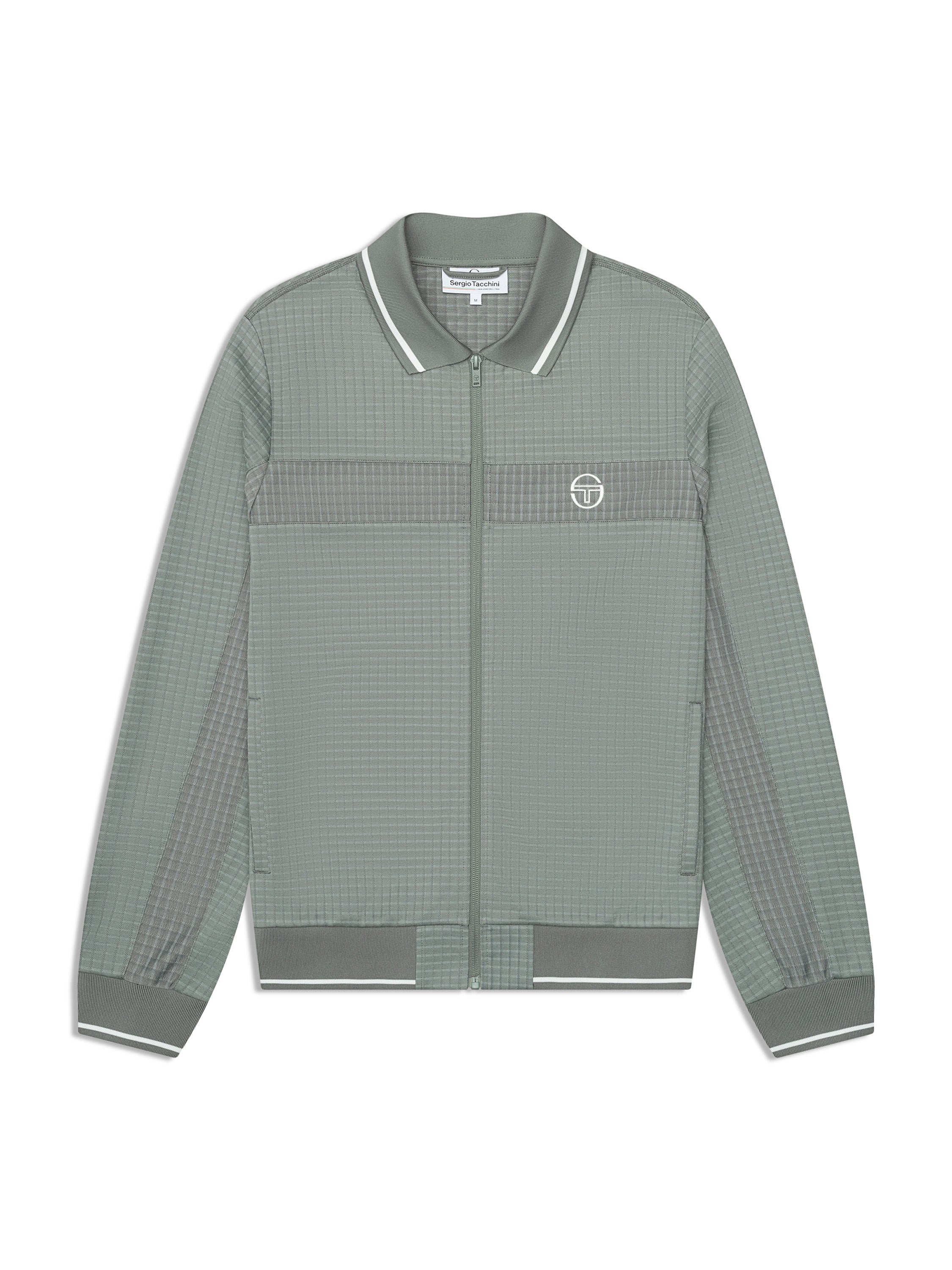 Rete Track Jacket-Agave Green