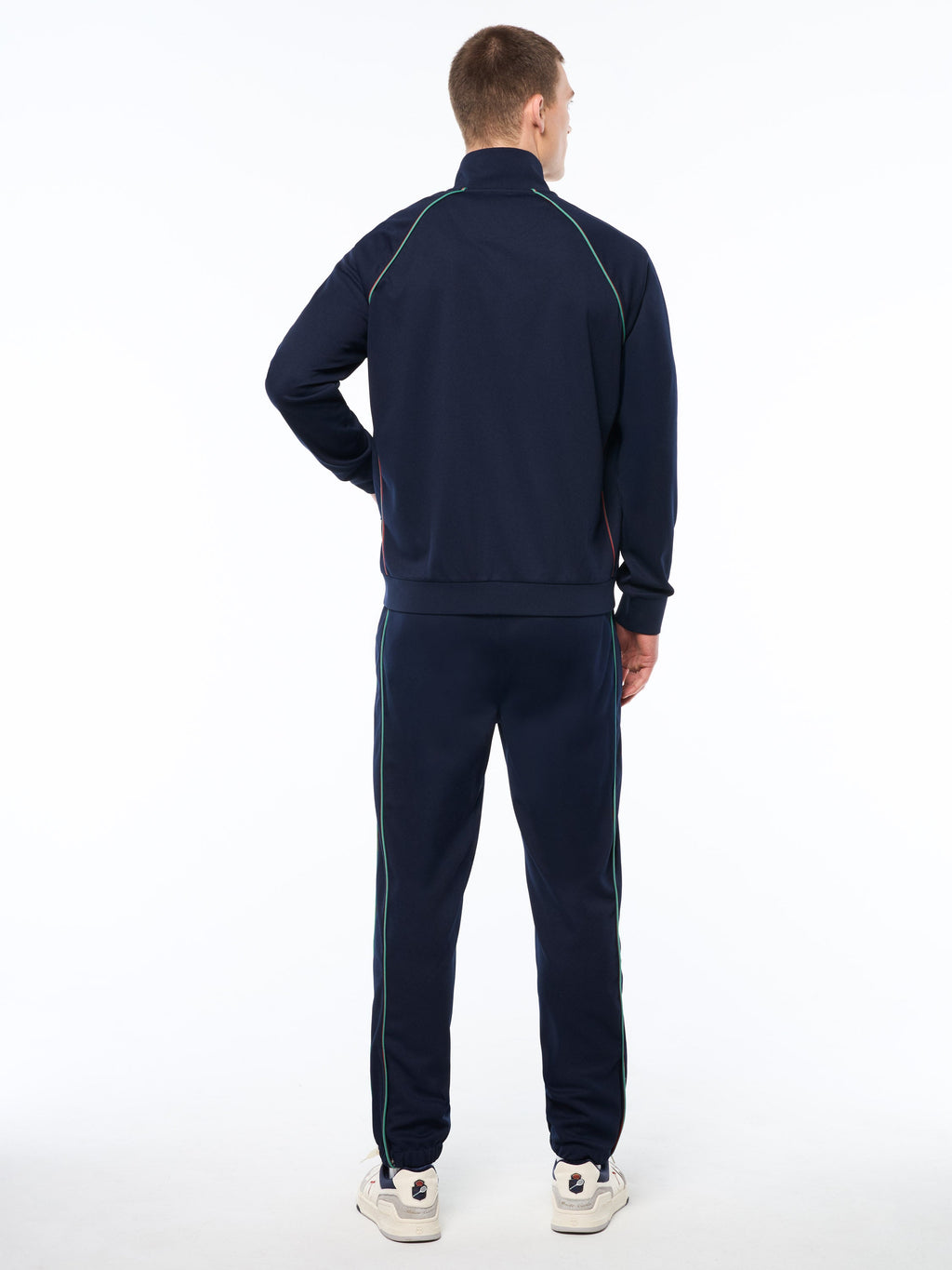 Eredita Track Jacket-Maritime Blue