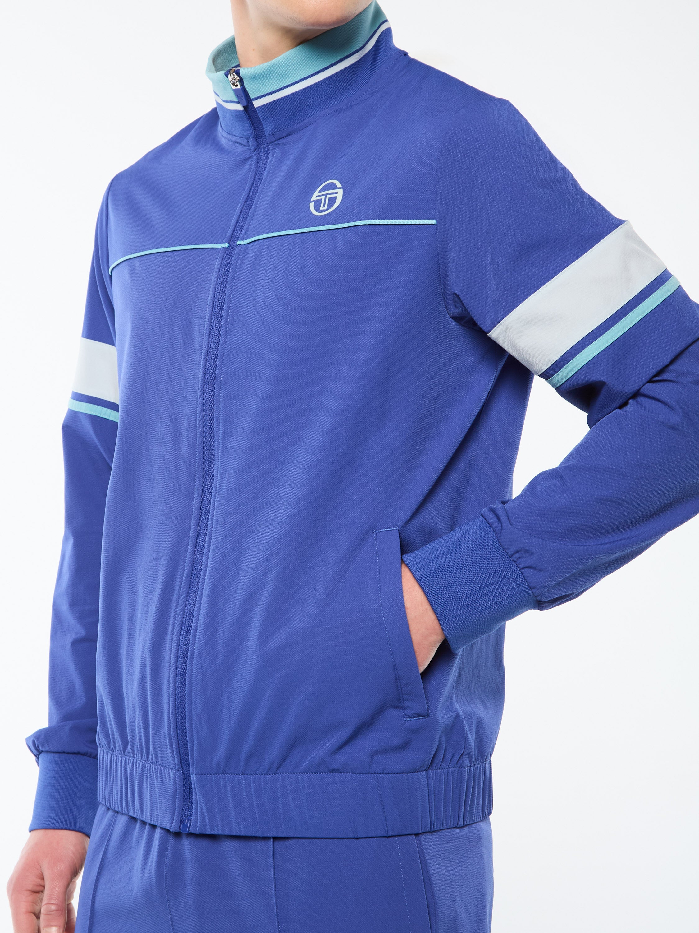 Solare Track Jacket-Deep Ultramarine