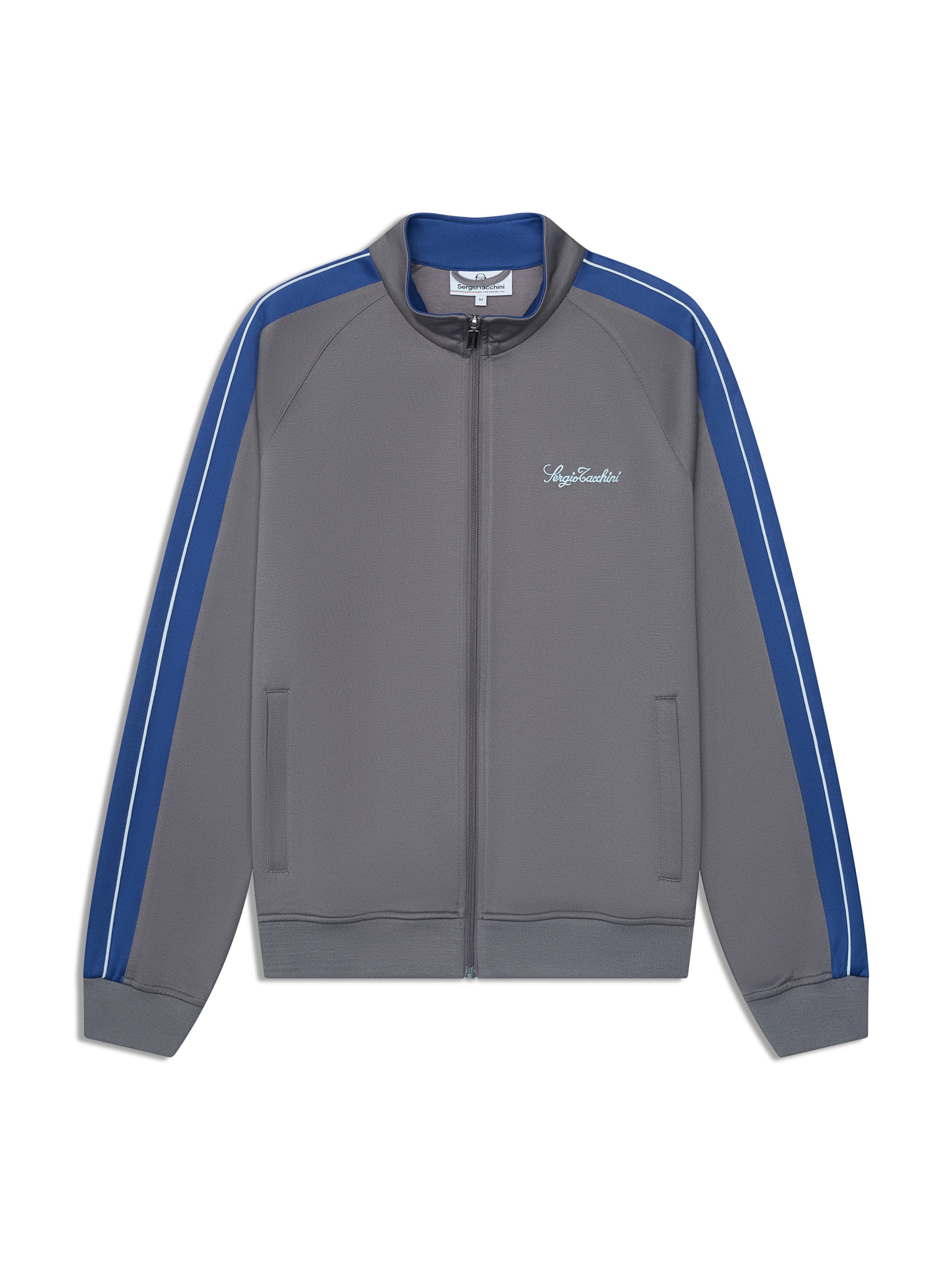 Semplice Track Jacket-Quiet Shade