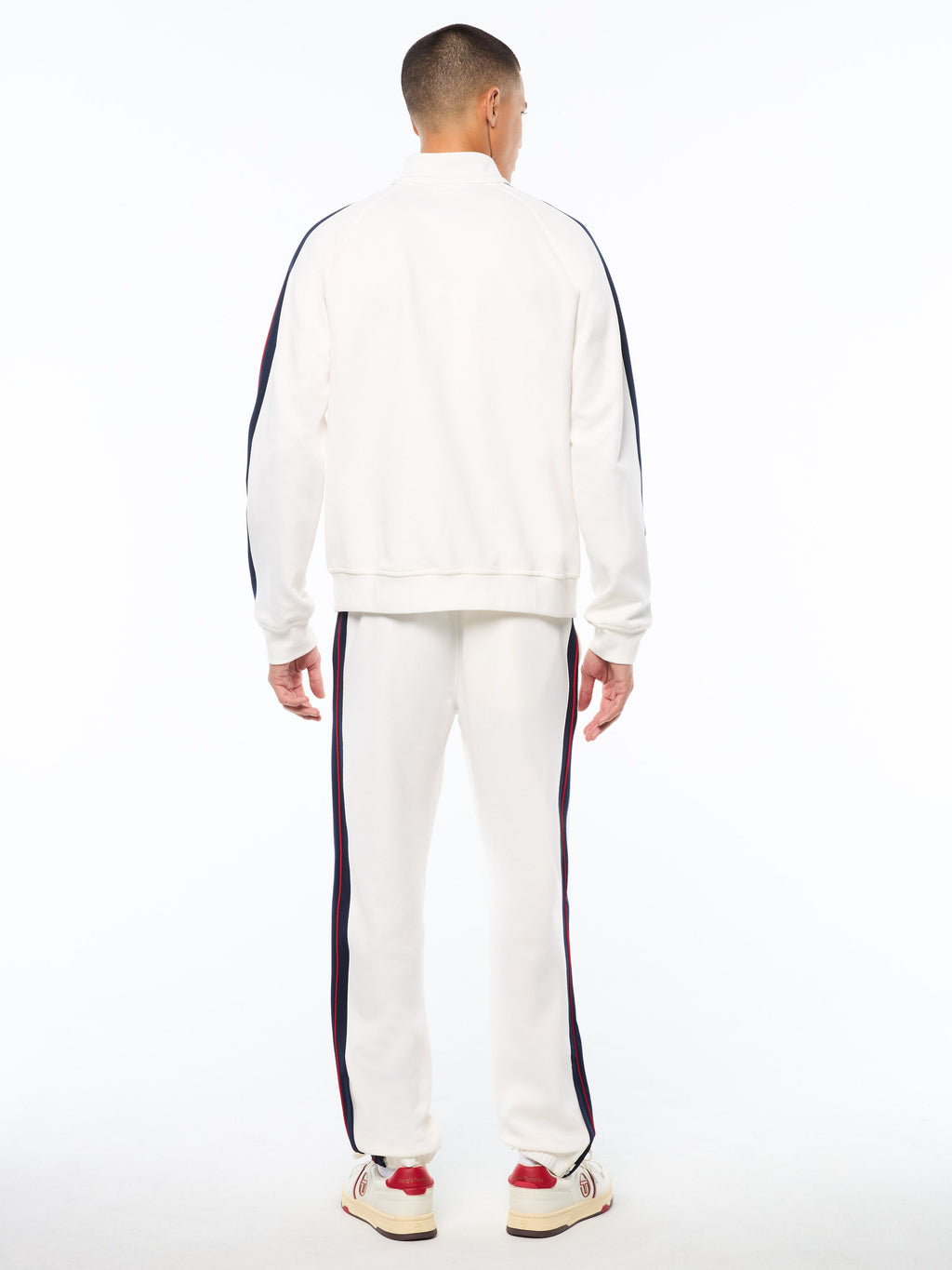 Semplice Track Jacket-Gardenia
