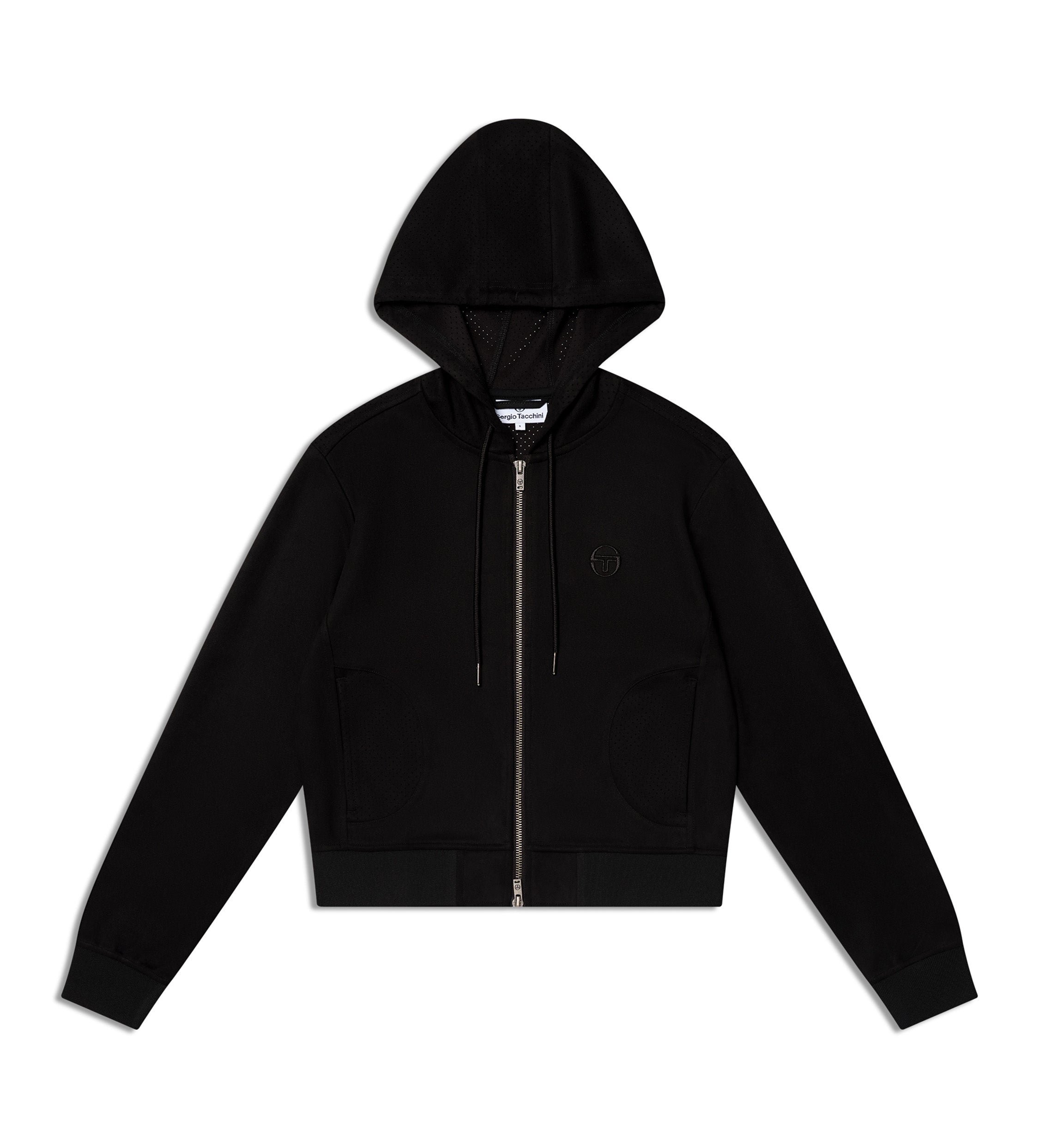 Women's Camoscio Hoodie- Black Beauty